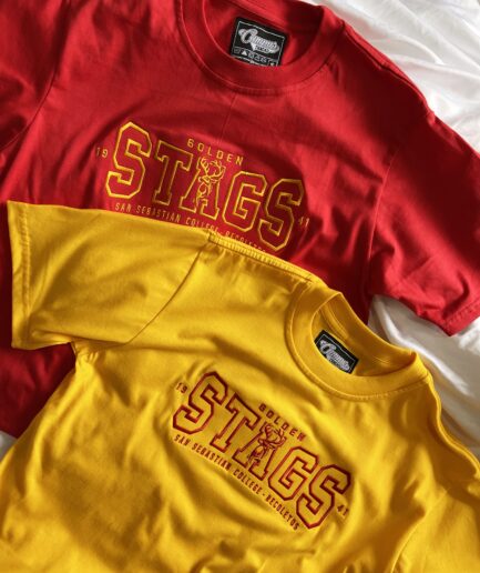 Golden Stags Embroidered Shirt